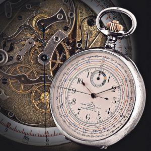 Chiếc đồng hồ bấm giờ đầu tiên.