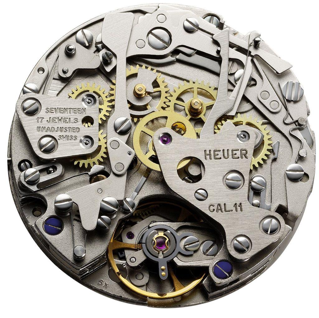 Bộ máy đồng hồ Heuer Calibre-11