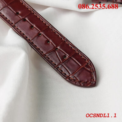 Dây da cá sấu Handmade kiểu dáng Omega OCSNL1.1 2