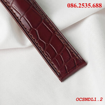 Dây da cá sấu Handmade kiểu dáng Omega OCSNL1.2 2
